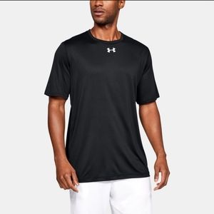 Under Armour Black Performance T-Shirt with White Logo